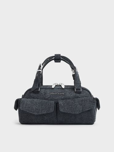 T&uacute;i x&aacute;ch phom chữ nhật Rachel Denim, Xanh denim, hi-res