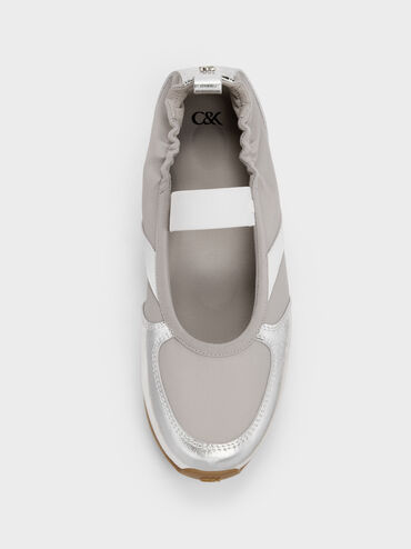 Gi&agrave;y b&uacute;p b&ecirc; mũi tr&ograve;n Jace, Bạc, hi-res