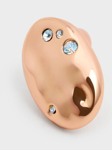 Khuyên tai Ottilie, Vàng hồng, hi-res