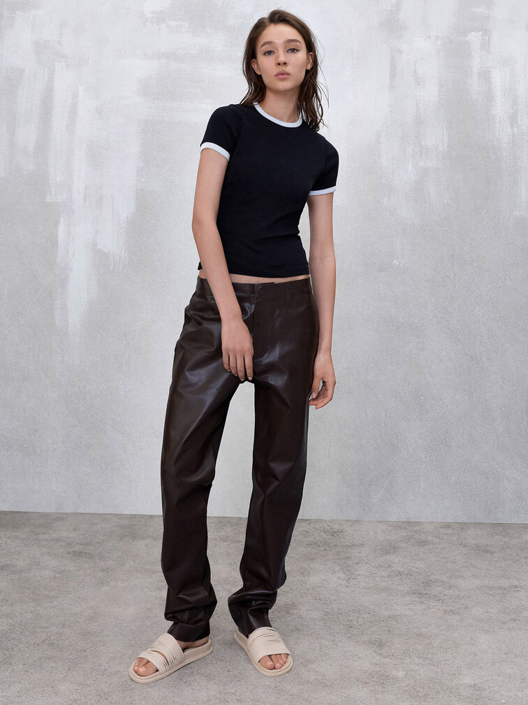Fianna Strappy Slide Sandals, Beige, hi-res