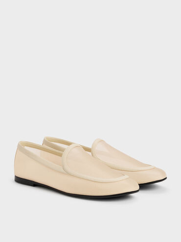 Mackie Mesh Loafers, Beige, hi-res