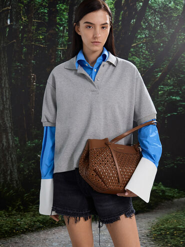 T&uacute;i tote Calla, Chocolate, hi-res