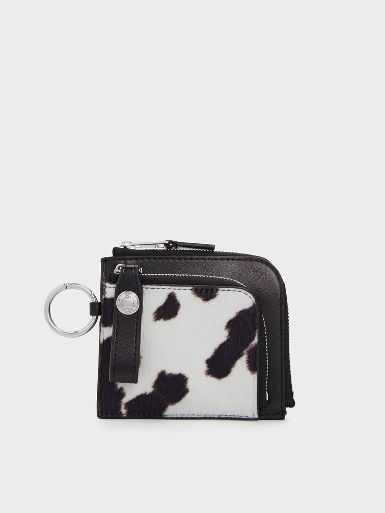 V&iacute; ngắn Vega Furry Cow-Print, Nhiều m&agrave;u, hi-res