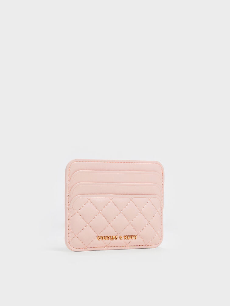 V&iacute; đựng thẻ Cleo Quilted, Soft Pink, hi-res
