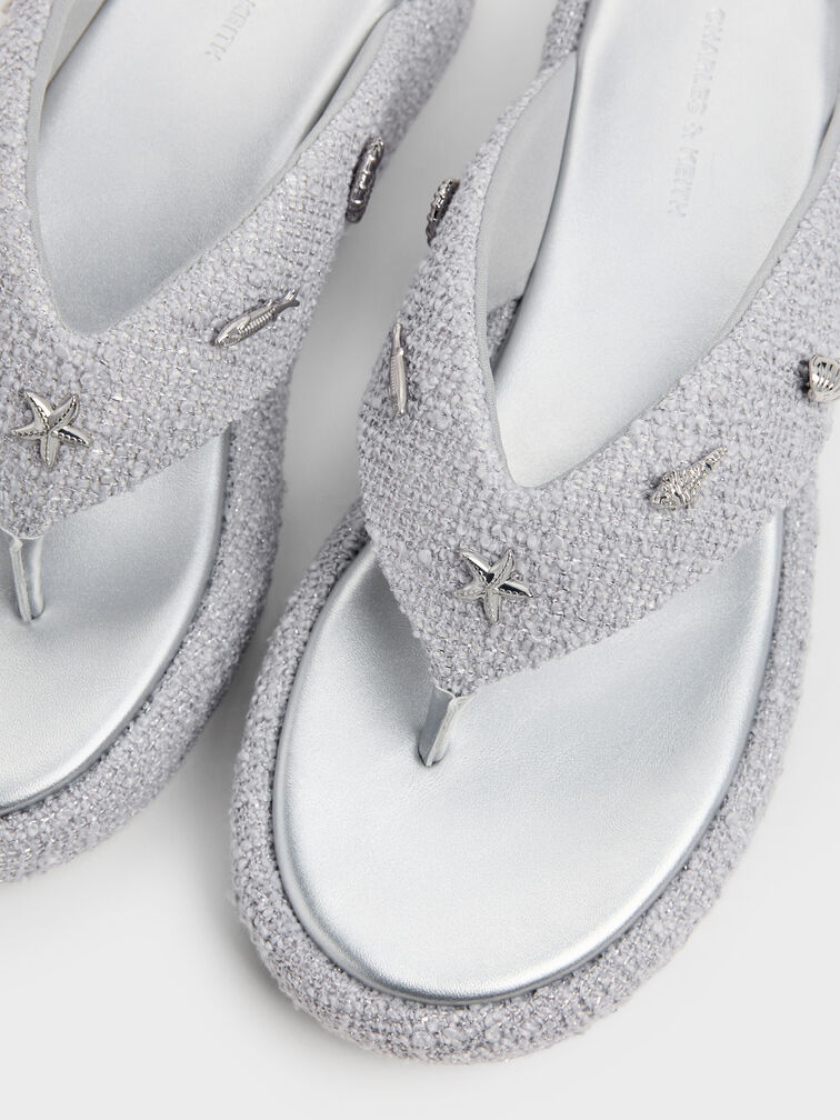 D&eacute;p kẹp đế xuồng Tweed Beach, Bạc, hi-res