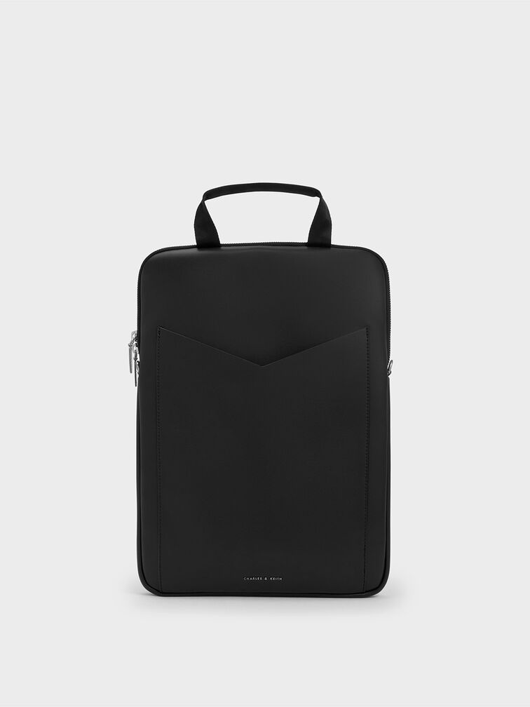 Gaia Laptop Bag, Noir, hi-res
