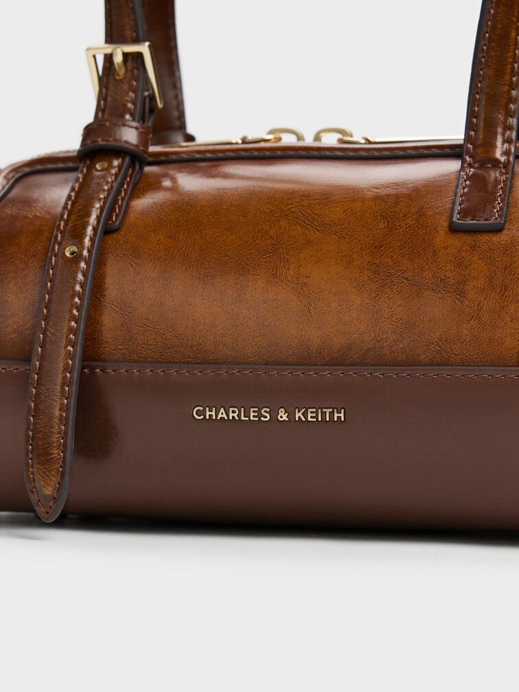 Enola Bowling Bag, Tan, hi-res