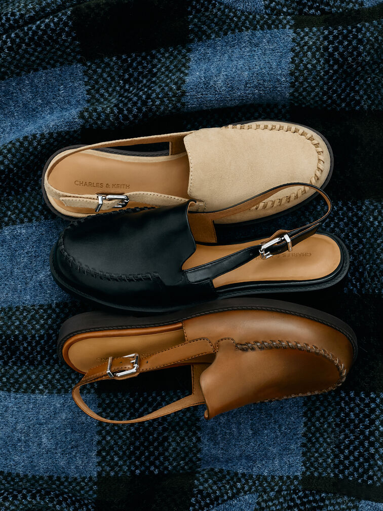 Gi&agrave;y sandals mũi tr&ograve;n Gale Faux Suede, Be, hi-res