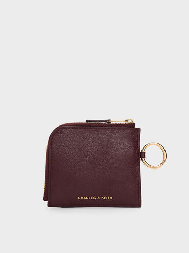 Vega Zip-Around Pouch, Wineberry Red, hi-res