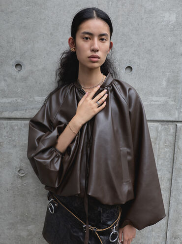 Nhẫn lượn s&oacute;ng Emilia, Bạc, hi-res