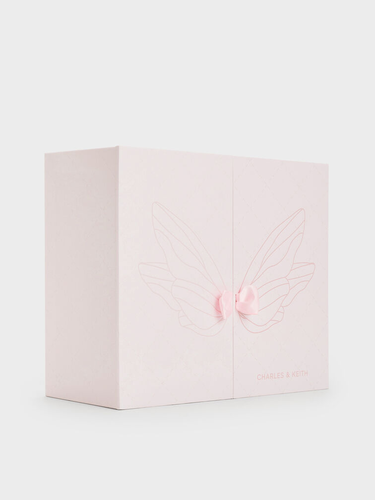 Cressida Quilted Top Handle Bag With Bag Charms, Cotton Candy Pink, hi-res