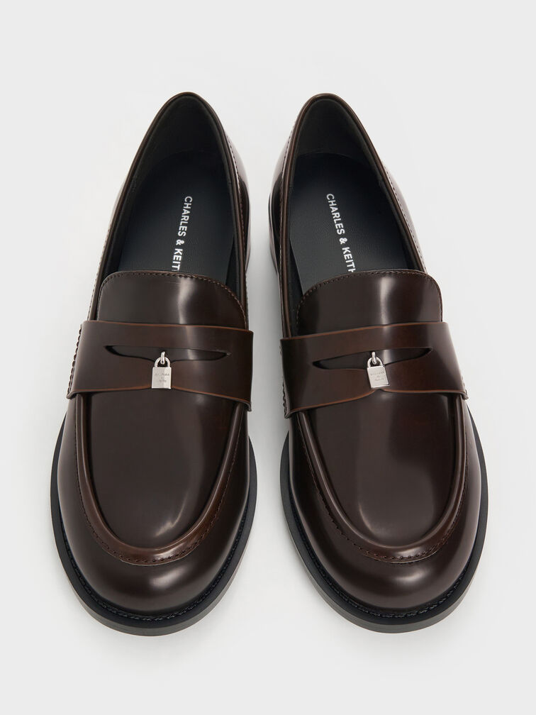 Griselda Loafers, Dark Brown, hi-res
