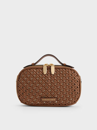 T&uacute;i đeo ch&eacute;o phom chữ nhật Azure, Chocolate, hi-res