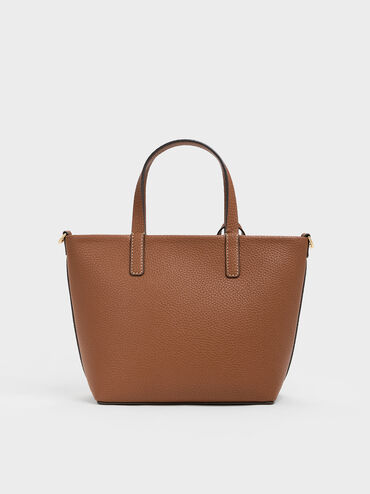 Mini Beryl Tote Bag, Chocolate, hi-res