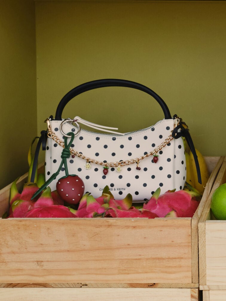 Francie Charm Bag Chain, Multi, hi-res