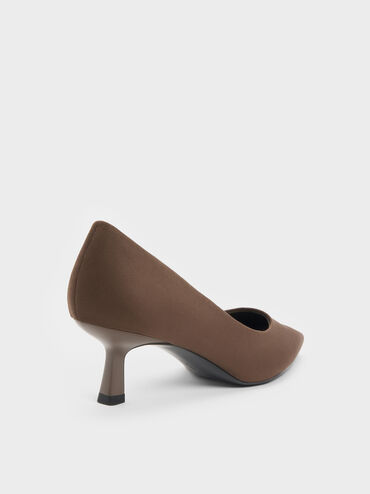 Gi&agrave;y cao g&oacute;t mũi nhọn Emmy, Dark Brown Textured, hi-res