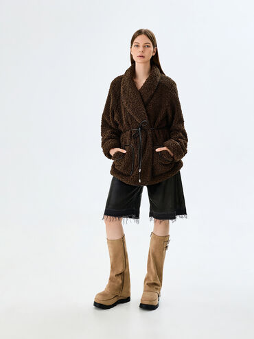 Boots cổ cao đế xuồng Barron, C&aacute;t, hi-res