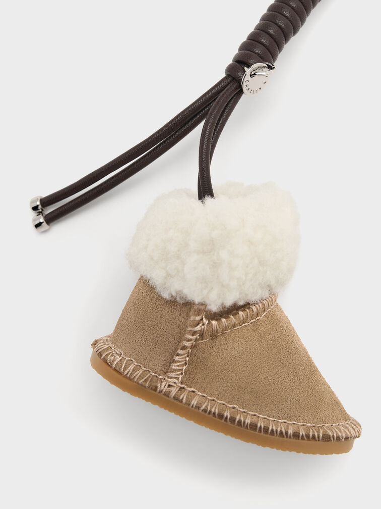 Cosima Snow-Boot Charm, Sand, hi-res