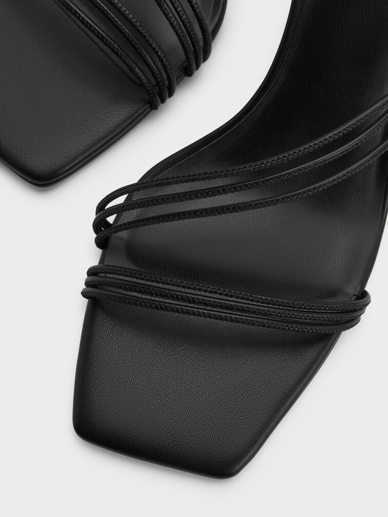 Fianna Ankle-Strap Stiletto Sandals, Black, hi-res