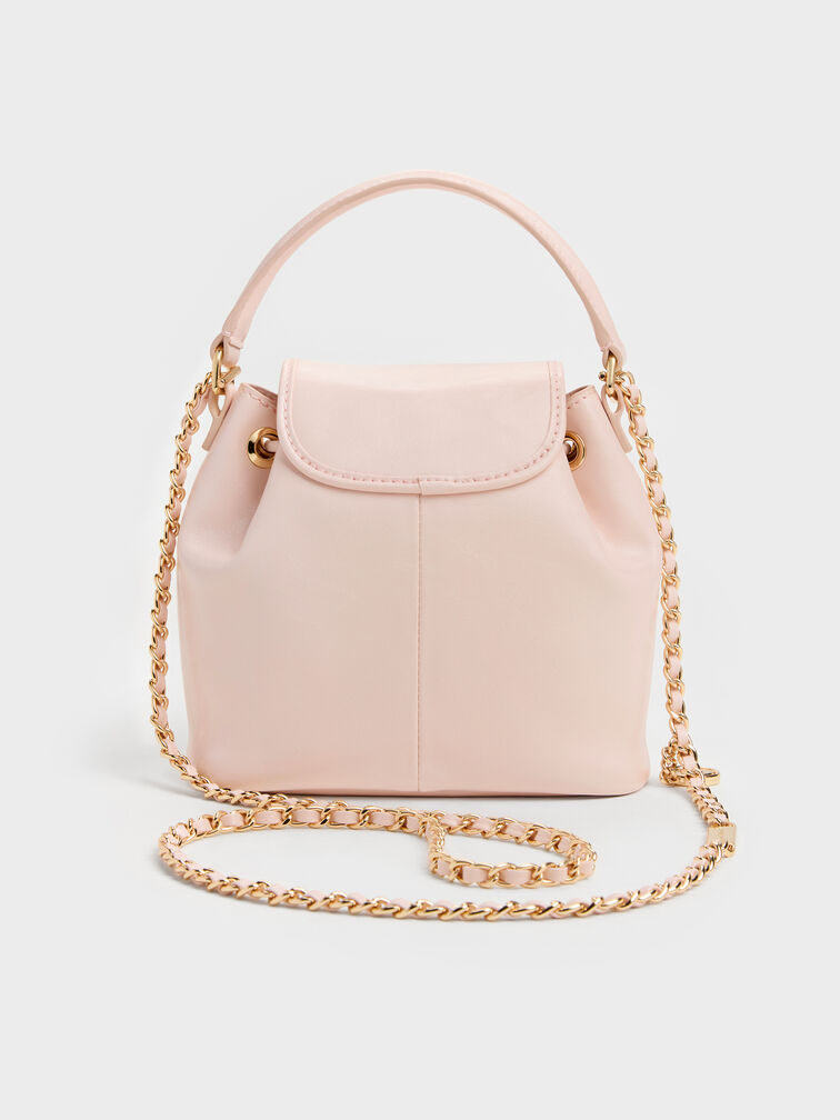 T&uacute;i x&aacute;ch nắp gập Dalia, Soft Pink, hi-res