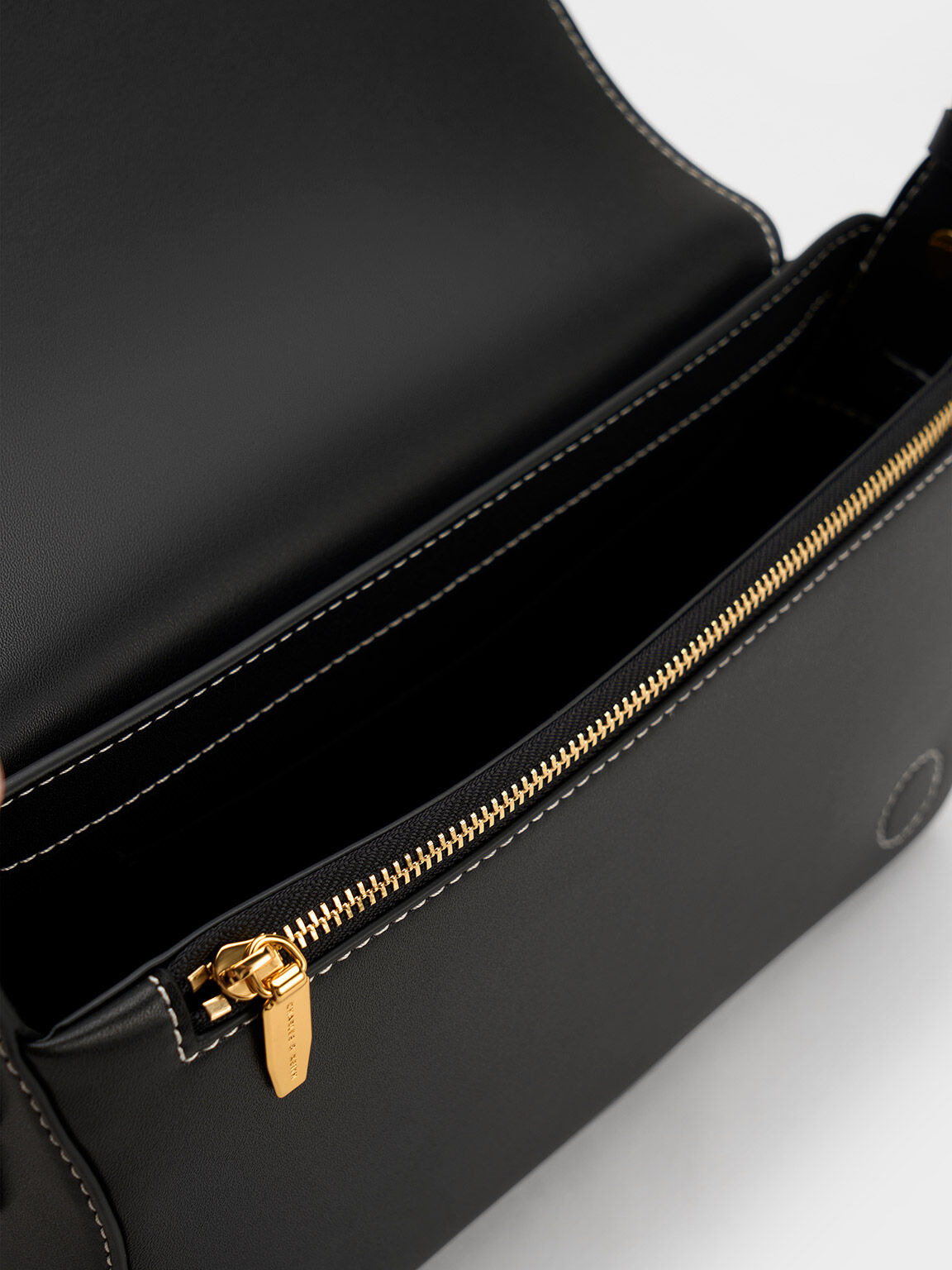 Astra Chain Handle Bag, Black, hi-res