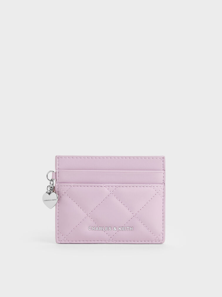 Arrietty Quilted Card Holder, Glycine, hi-res