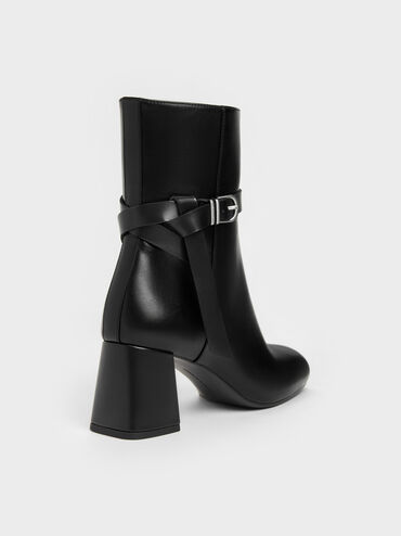 Boots cổ cao Eliza, Đen, hi-res