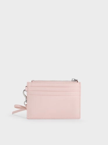 V&iacute; đựng thẻ Hazel Bow Panelled, Soft Pink, hi-res
