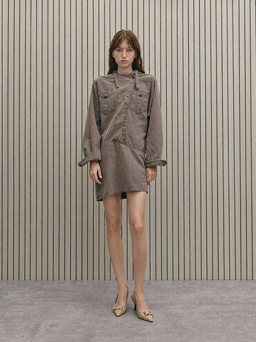 Gi&agrave;y cao g&oacute;t mũi nhọn Anita, N&acirc;u x&aacute;m, hi-res