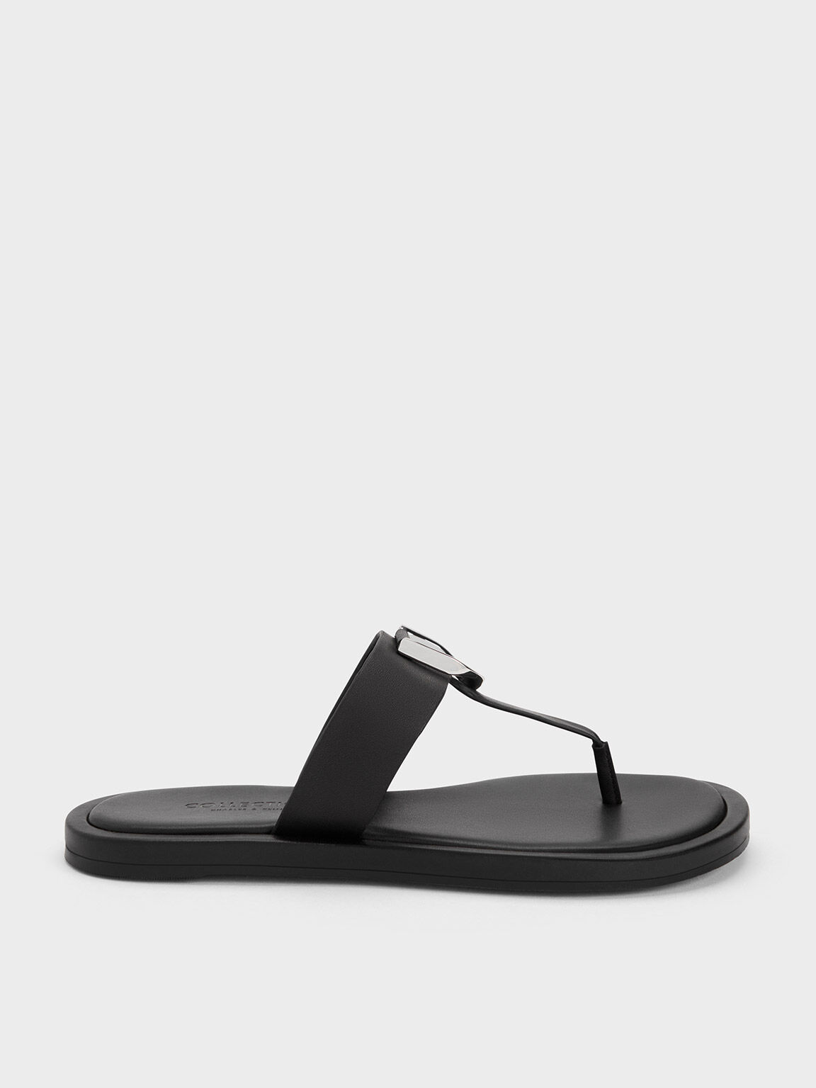 Eos - Brown leather slide thong sandal – Holysouq - Handmade Leather  Creations