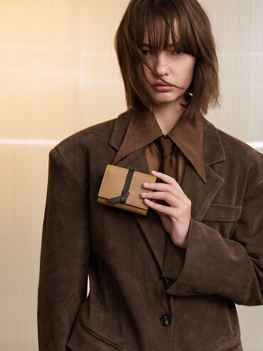 Ví ngắn Calla Two-Tone, Sahara Sand, hi-res