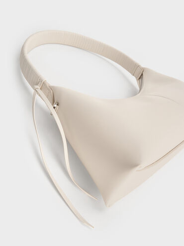 Simone Shoulder Bag, Cream, hi-res