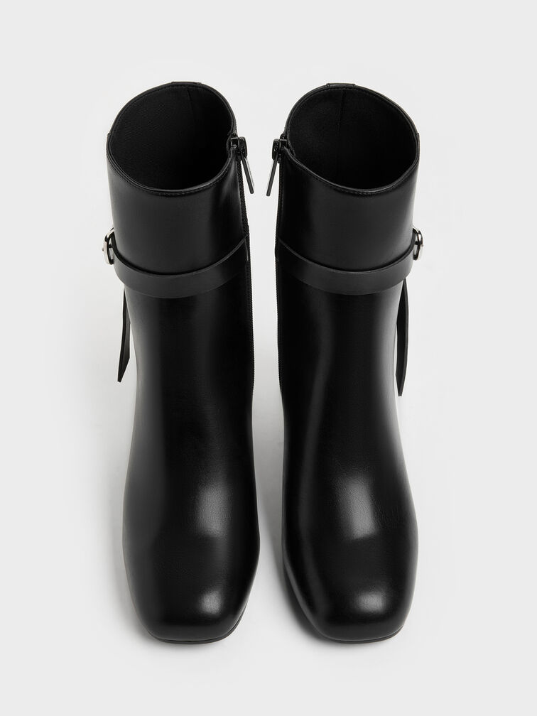 Boots cổ cao Eliza, Đen, hi-res