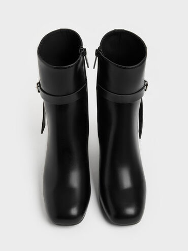 Boots cổ cao Eliza, Đen, hi-res