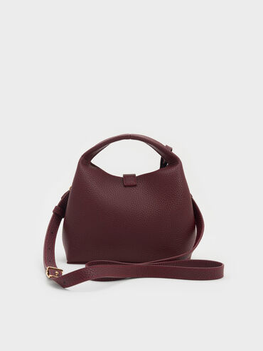 T&uacute;i x&aacute;ch kho&aacute; xoay Mini Chance, Wineberry Red, hi-res