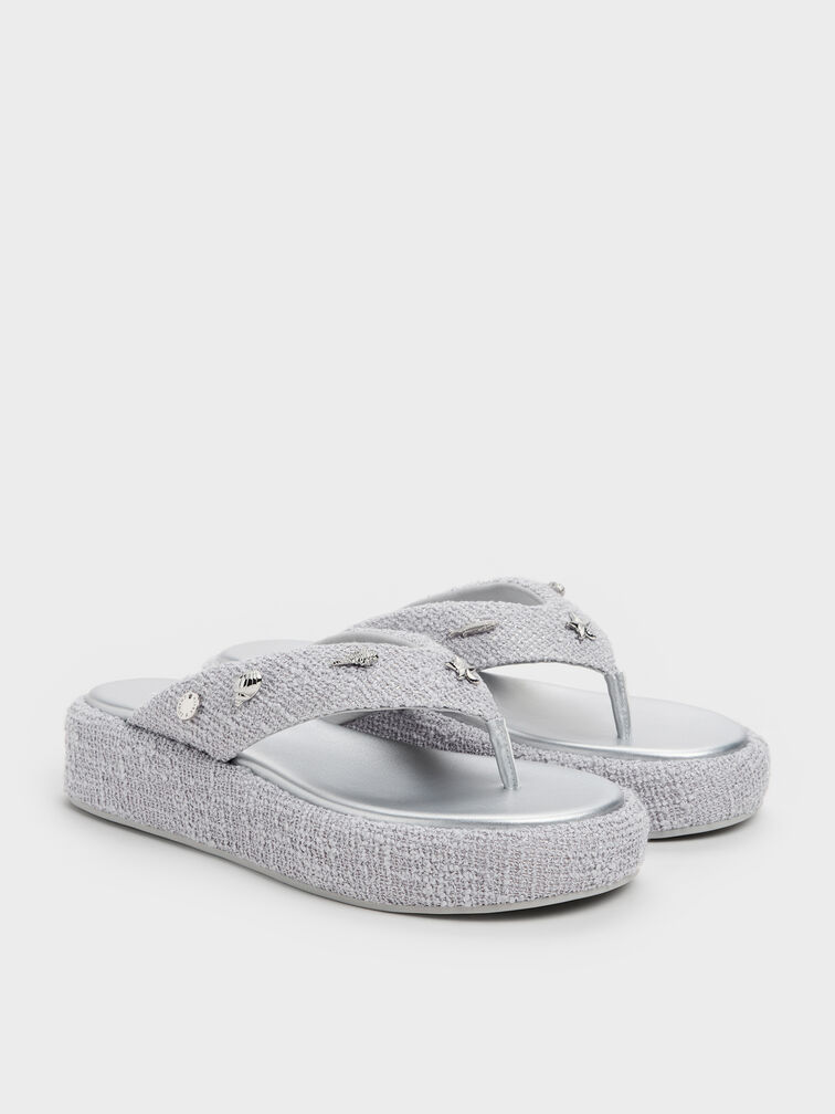 D&eacute;p kẹp đế xuồng Tweed Beach, Bạc, hi-res