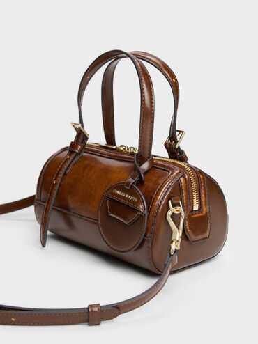 T&uacute;i x&aacute;ch h&igrave;nh chữ nhật Enola, N&acirc;u &aacute;nh hung, hi-res