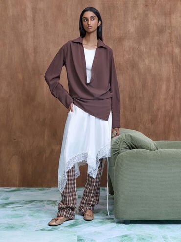 Gi&agrave;y b&uacute;p b&ecirc; mũi tr&ograve;n Glittered, N&acirc;u, hi-res