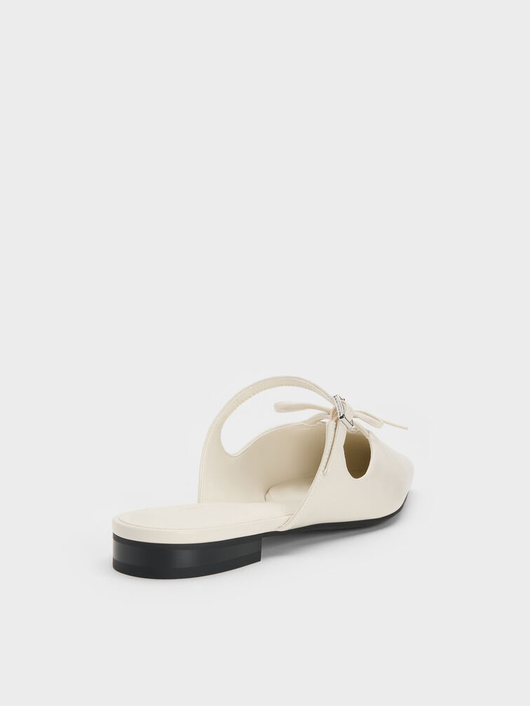 Gi&agrave;y mules cao g&oacute;t mũi nhọn, Phấn, hi-res