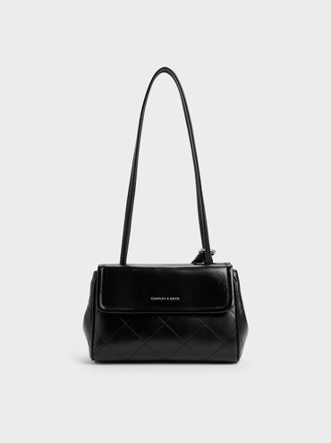 T&uacute;i tote chần b&ocirc;ng Apfra, Noir, hi-res