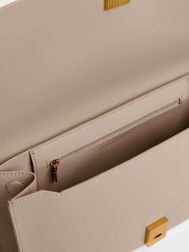 T&uacute;i đeo vai h&igrave;nh thang Allyn, N&acirc;u x&aacute;m, hi-res