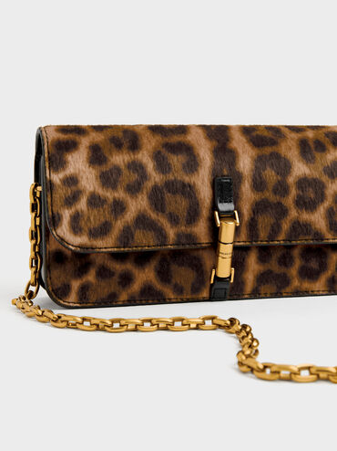 V&iacute; d&agrave;i nắp gập Cesia Leopard-Print, Nhiều m&agrave;u, hi-res