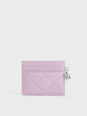 Arrietty Quilted Card Holder, Glycine, hi-res