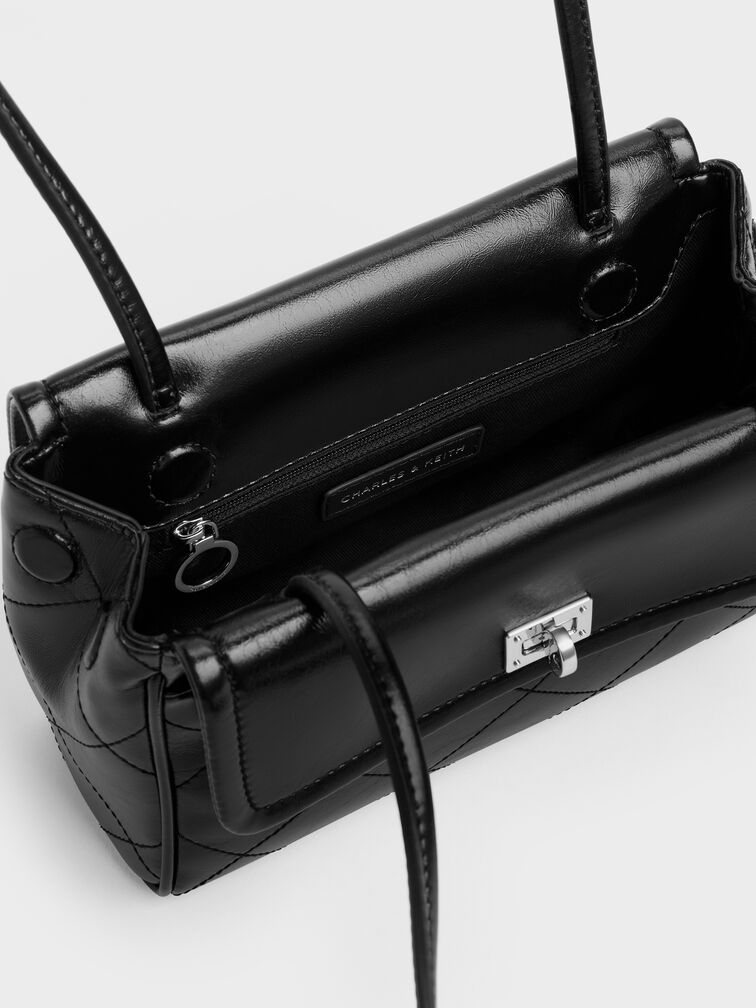 T&uacute;i tote chần b&ocirc;ng Apfra, Noir, hi-res