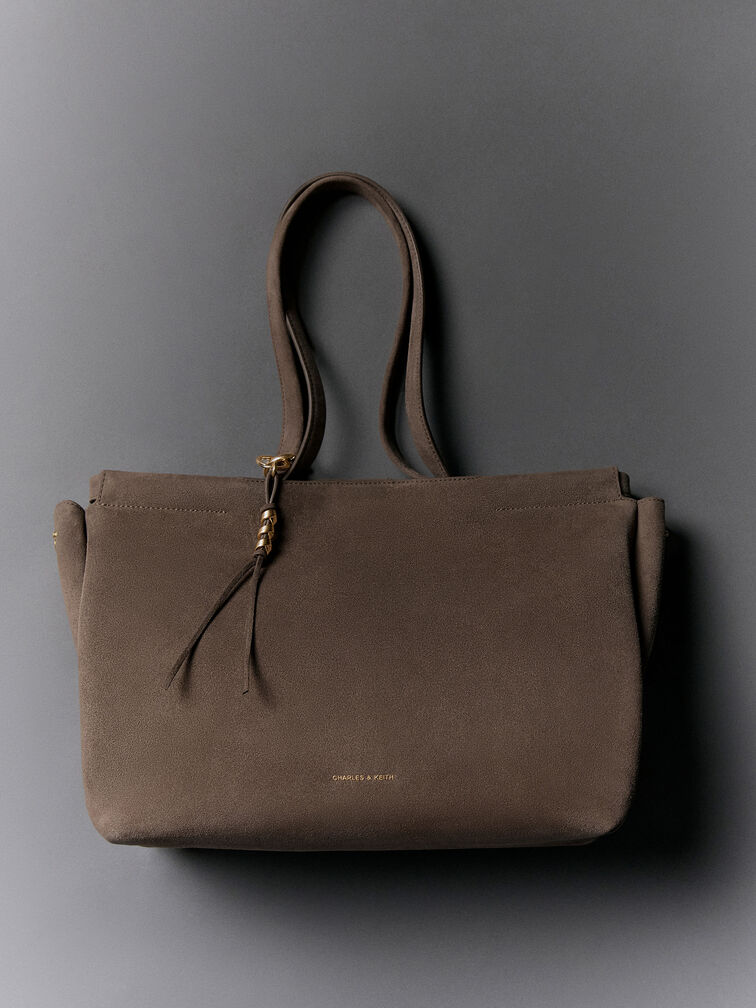 T&uacute;i tote tua rua XL Zephyr, Stone Grey, hi-res