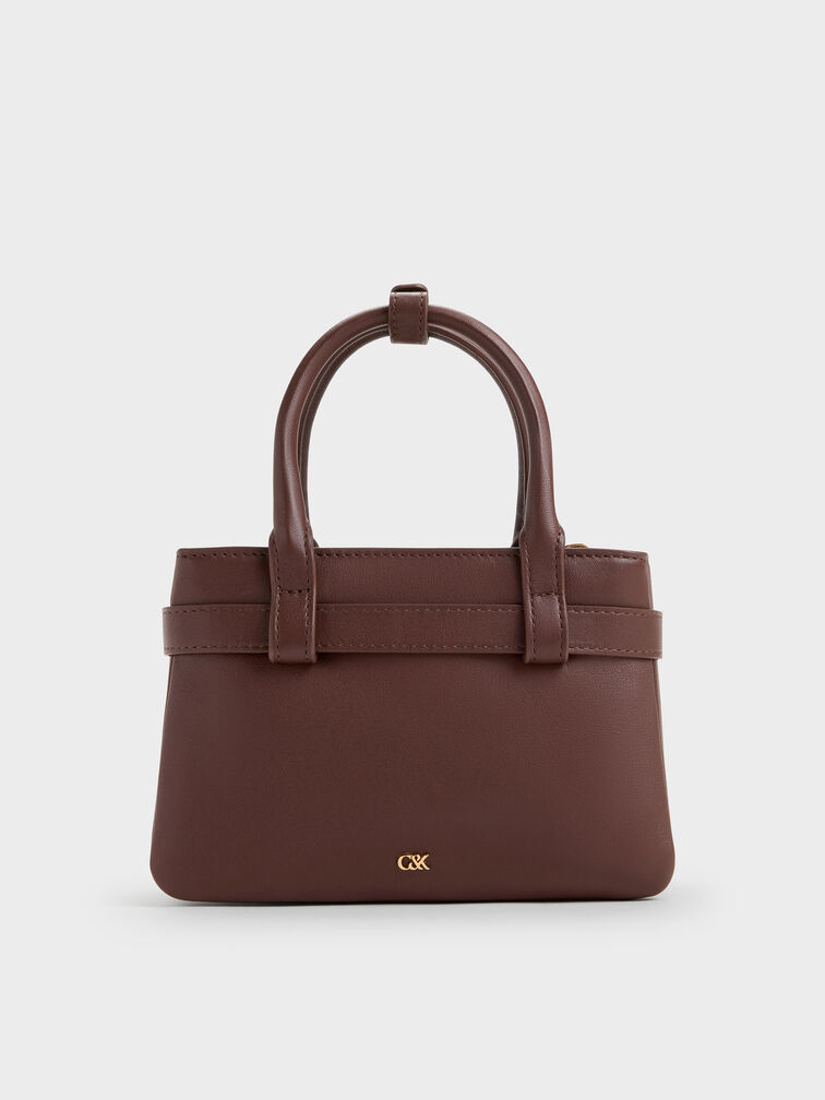 T&uacute;i tote Jody Leather Belted, N&acirc;u, hi-res