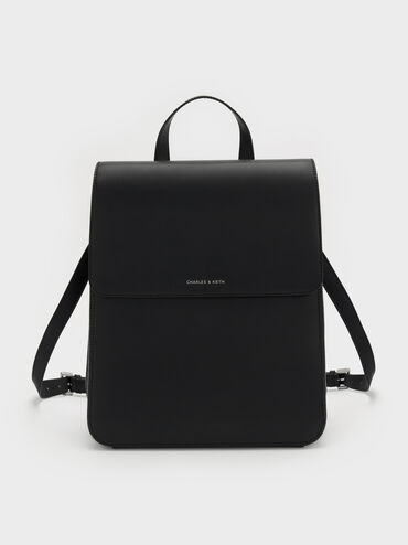 Balo nắp gập Octavia Front Flap Structured, Noir, hi-res