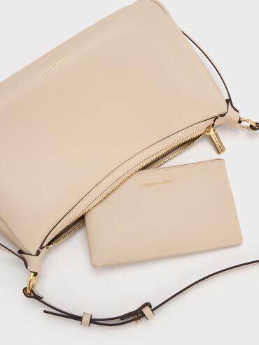 Calla Shoulder Bag, Oat, hi-res