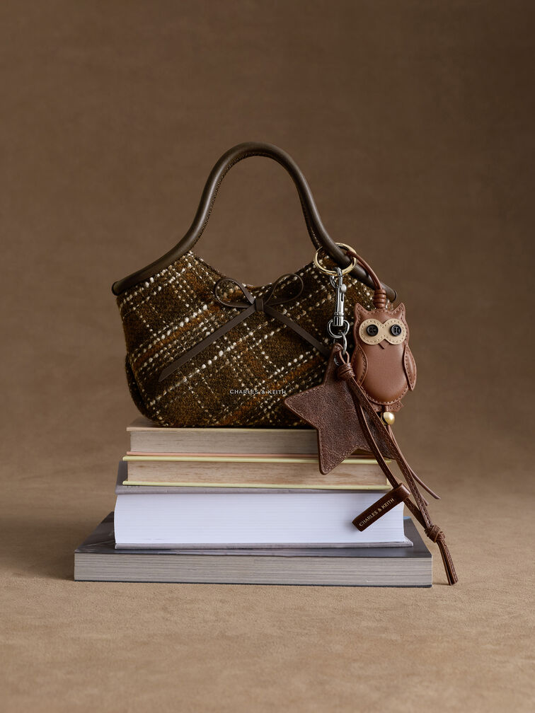 T&uacute;i x&aacute;ch Hazel Checkered Bow, Nhiều m&agrave;u, hi-res