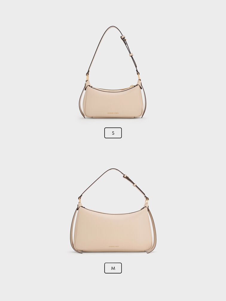 Mini Calla Shoulder Bag, Oat, hi-res